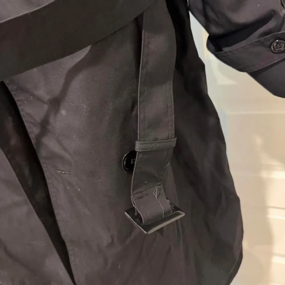 Garrison Collection 40R Men's Black and Navy Coat